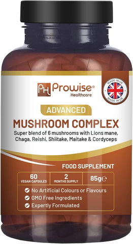 Advanced Mushroom Complex | A Super Blend of 6 Mushrooms 60