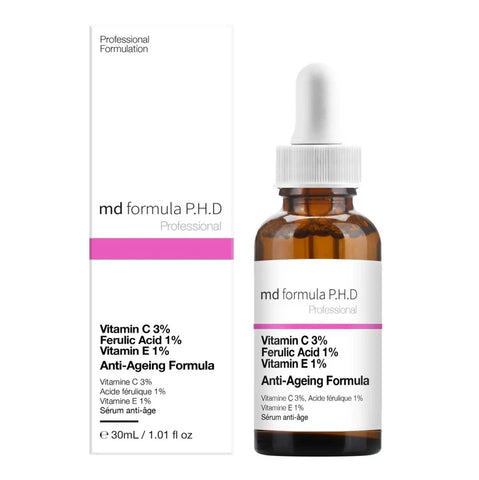 Anti-Aging Serum 30ml Vitamin C 3%, Ferulic Acid 1%