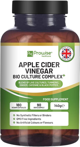 Apple Cider Vinegar Complex Capsules 1300mg 180 Capsules | V