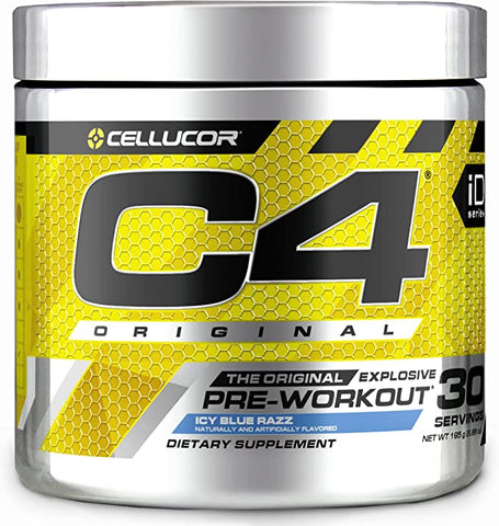 Cellucor C4 Original 30 Servings 195g Icy Blue Razz