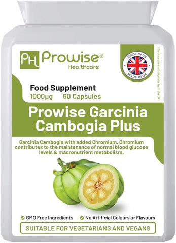 Garcinia Cambogia Plus with Added Chromium 1000mg 60 Capsule