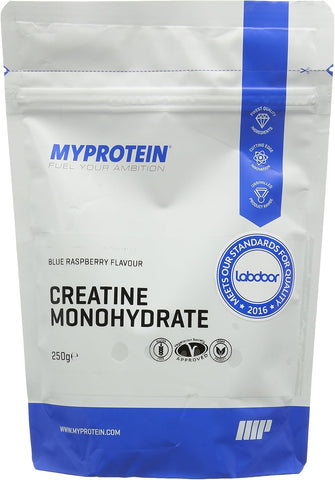 MyProtein Creatine Monohydrate 250g Blue Raspberry