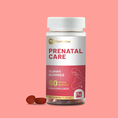 Prenatal Care Gummies | 60 Vegan Pro Gummies | Yummy Gummies