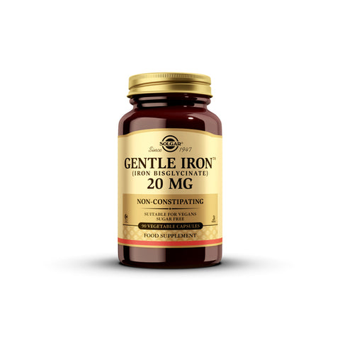 SOLGAR Gentle Iron Vegan 20mg 90Cap GB