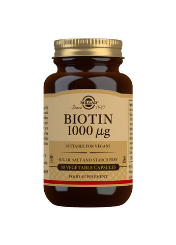 SOLG Biotin 1000mcg 42x50 CAP GB