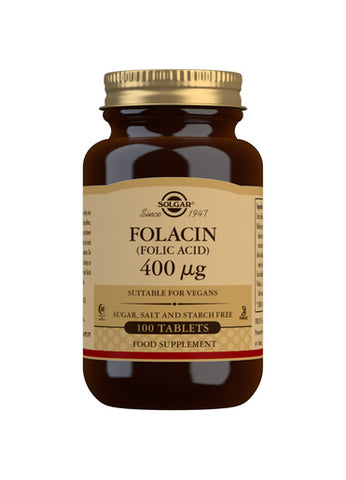 SOLG Folic Acid 400mcg 42x100 TAB GB