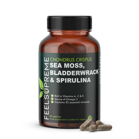 Sea Moss with Bladderwrack and Spirulina