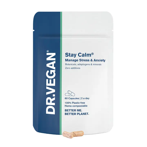 Stay Calm™ | 30 Capsules | For Anxiety, Stress & Focus