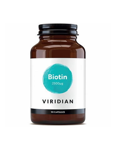 Viridian Biotin 2500ug - 90 Veg Caps