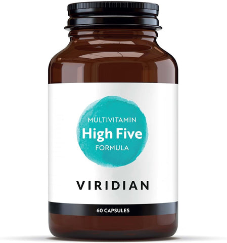 Viridian HIGH FIVE Multivit & Mineral Formula - 60 Veg Caps