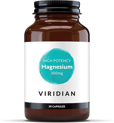 Viridian Hi-Potency Magnesium 300mg - 30 Veg Caps